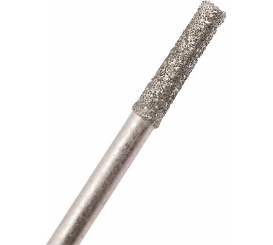 Мини-шарошки алмазные d 2,3x10,0x3,2мм, длина 38мм, 2шт Gigant GMCDS2.3-2