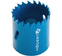 Коронка биметаллическая HOEGERT TECHNIK 19 мм, сталь M42 HT6D403