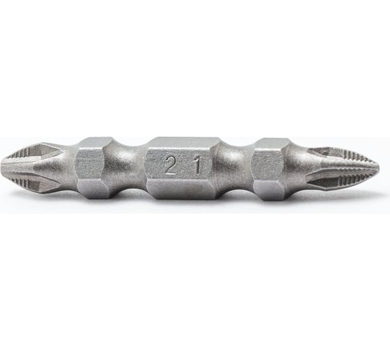 Набор бит с насечками в кейсе (10 шт; PH2-PH1; 45 мм; сталь S2) HorsAY Hard 0512-027