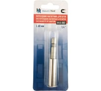 Переходник-адаптер шестигранный магнитный (60 мм; 1/4") HorsAY Hard 0524-003