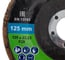 Круг лепестковый торцевой D.BOR METAL-INOX CR60P, F29, 125x22.23 мм D-F29-MI-CR-125-060 5