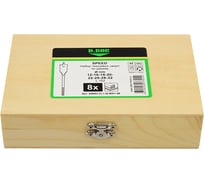 Набор сверл по дереву перьевых D.BOR SPEED, 8 шт (12 - 32x152 мм) D-DBW2-FL1-Q-WS1-08