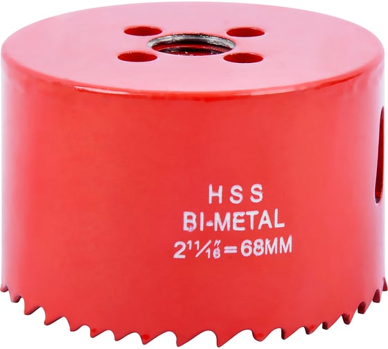 Коронка биметаллическая MONOGRAM HSS-Co8 68 мм 106-816