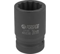 Головка ударная 12-гранная Forsage 36 мм, 1DR F-48836(59008)