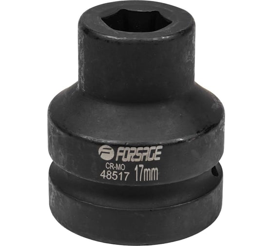 Головка ударная 6-гранная Forsage 17 мм, 1DR F-48517(57488)