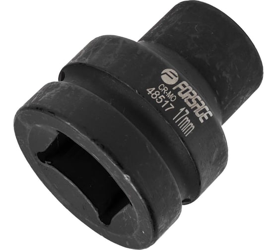 Головка ударная 6-гранная Forsage 17 мм, 1DR F-48517(57488)