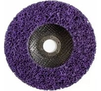 Круг абразивный зачистной Forsage 115х22.2 мм (фиолетовый, max об/мин 11000), в блистере F-BD115P(48949)