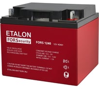 Батарея аккумуляторная FORS 1240 (12 В; 40 Ач) ETALON FORS 200-12/40S