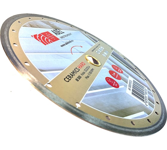 Диск алмазный сплошной Adel Instrument Hard Ceramics Ø300x2,0x11x32,0/25,4 мм AI-1503110123