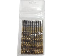 Сверло по металлу (10 шт; 6.5 мм; титановое покрытие) HorsAY Hard 1818-065