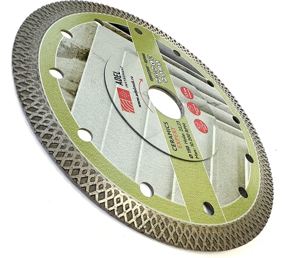 Диск алмазный турбо ультратонкий Adel Instrument Ceramics Expert Ø150x1,5x22,23 мм AI-1503132321