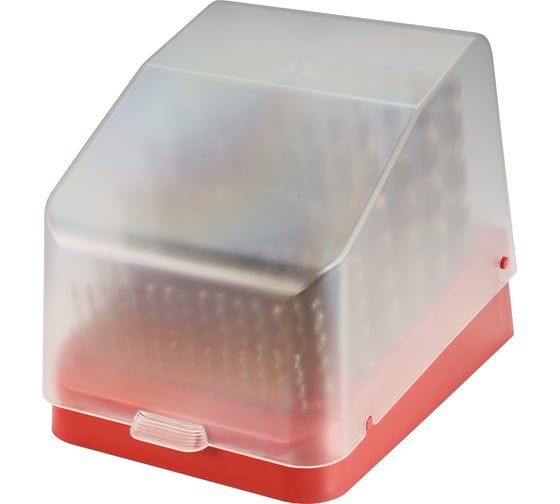 Набор сверл по металлу H-Tools 1-10мм, 91шт, DIN338, HSS-G, 135град. 214223HT