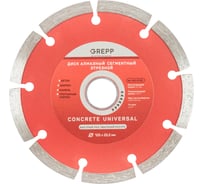 Диск алмазный отрезной сегментный GREPP 125х22.2 мм 220-22125