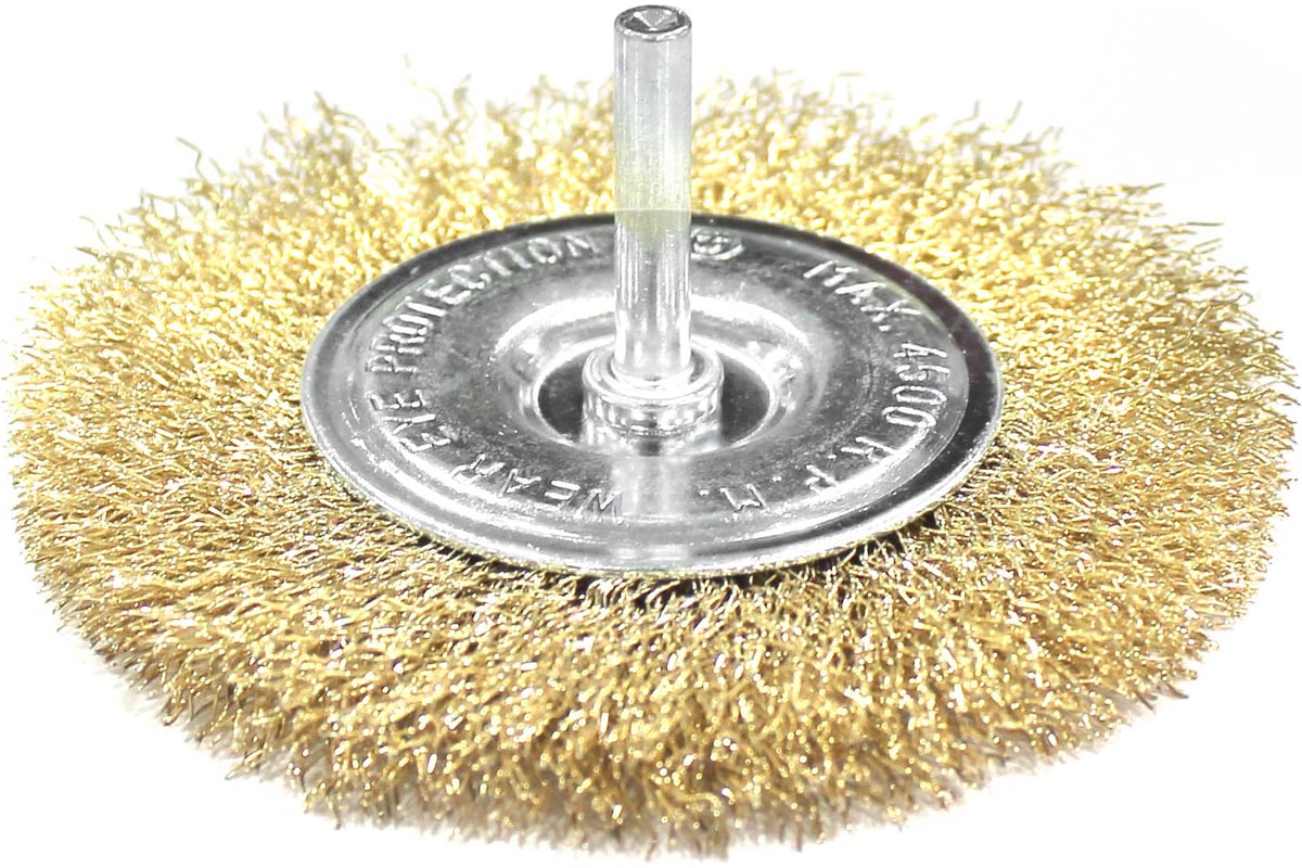 Набор щеток для дрели, 6 шт., 5 плоских 40-50-65-75-100 мм + чашка 50 ...