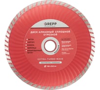Диск отрезной турбо волна GREPP 180х22.2 мм 219-22180