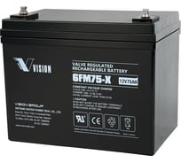 Батарея аккумуляторная 6FM75-X (12 В; 75 Ач) Vision 300-12/75S