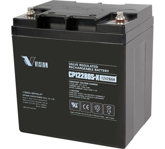 Батарея аккумуляторная CP12280S-X (12 В; 28 Ач) Vision 300-12/26S