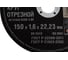 Круг отрезной по металлу А 40 R BF/41 (150х1.6х22.23 мм) Hardax 42-5-156 5