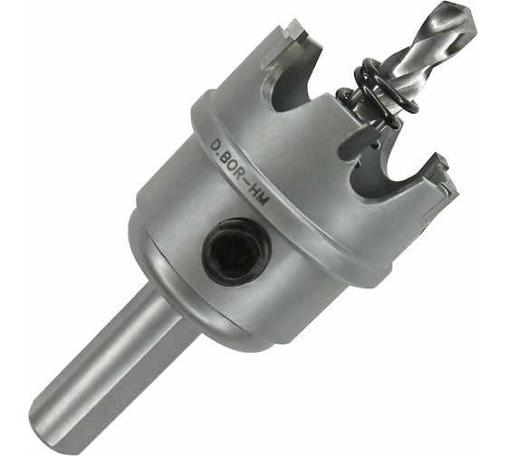 Коронка по металлу HM (40х12 мм; хвостовик 10 мм; комплект) D.BOR HS-HM-12-040-T 1