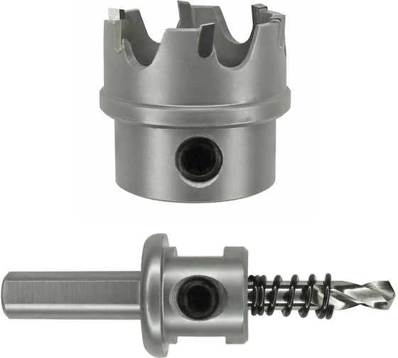Коронка по металлу HM (46х12 мм; хвостовик 10 мм; комплект) D.BOR HS-HM-12-046-T
