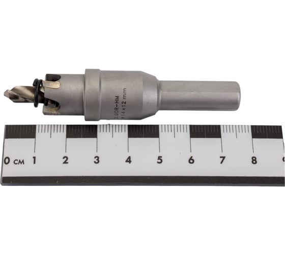 Коронка по металлу HM (14х12 мм; хвостовик 10 мм; комплект) D.BOR HS-HM-12-014-T