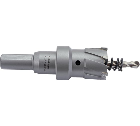 Коронка по металлу HM (27х28 мм; хвостовик 13 мм; комплект) D.BOR HS-HM-28-027-T