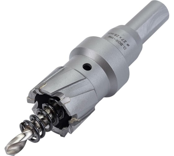 Коронка по металлу HM (27х28 мм; хвостовик 13 мм; комплект) D.BOR HS-HM-28-027-T