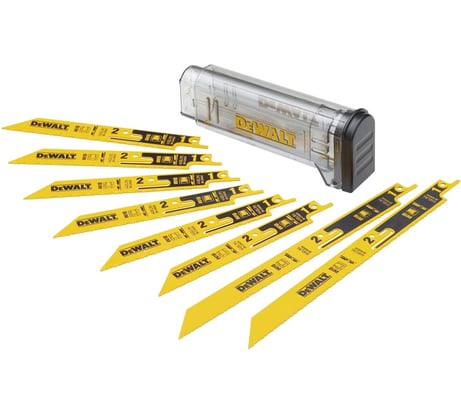 Полотна Away Set+Case 8 шт Dewalt DT2446-QZ