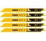 Полотна Break Away (5 шт; 230 мм; 14/18 TPI) Dewalt DT2416-QZ 2