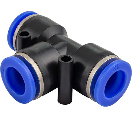Фитинг T-образный Forsage для пластиковых трубок 12 мм F-SPE12(59392)