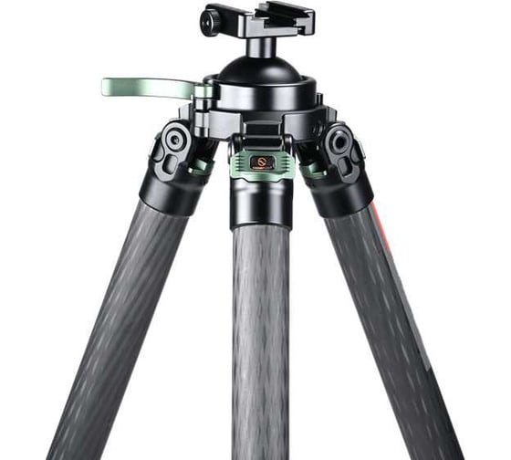 Штатив-трипод карбоновый Sunwayfoto T3640CS-D с зажимом SM-76 под ложе T3640CS-D+SM-76