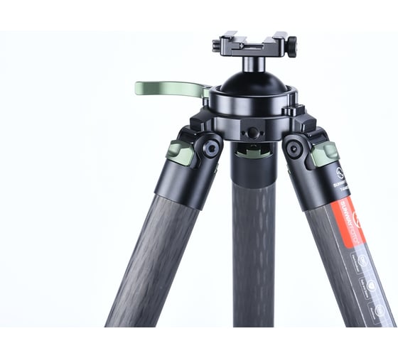 Штатив-трипод карбоновый Sunwayfoto T4040CS-D с зажимом SM-86 под ложе T4040CS-D+SM-86