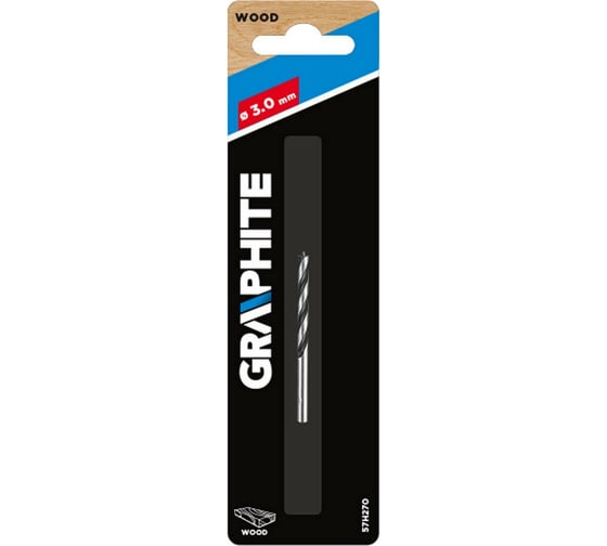 Сверло по дереву спиральное (4x70 мм) GRAPHITE 57H271