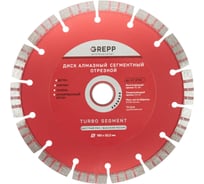 Диск отрезной турбо сегмент GREPP 180х22.2 мм 217-22180
