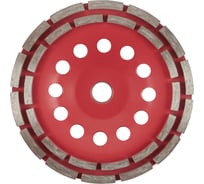 Чашка алмазная зачистная двухрядная GREPP 180х22.2 мм 223-22180