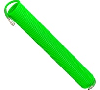 Шланг витой полиуретановый Forsage 10мм х 14мм х 20м с быстроразъемами F-1410-20Green(59772)