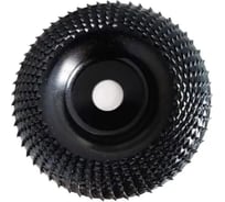 Диск обдирочный/рашпильный по дереву Vitatools для дерева обработки, 124 мм, черный disk-obdirochnyy-124mm-black