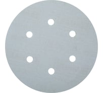 Круг шлифовальный на липучке по дереву и лакам EKA BLUE +V (150 мм; Р180; 6 отверстий) Ekamant 50109045