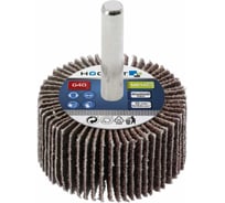 Круг шлифовальный лепестковый радиальный (40x20 мм; хвостовик 6 мм; P150) HOEGERT TECHNIK HT8D006