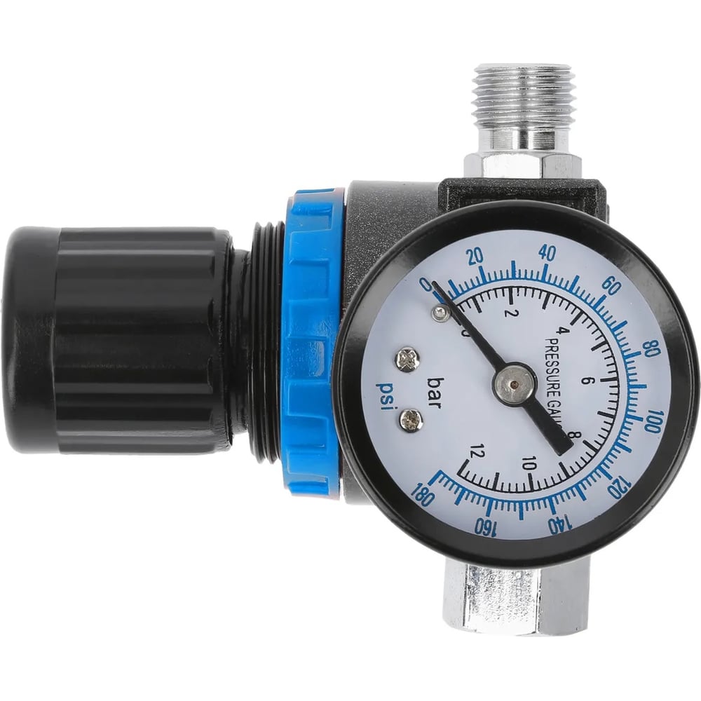 Регулятор давления с манометром (1/4\"; 12 бар) HOEGERT TECHNIK HT4R873 ...