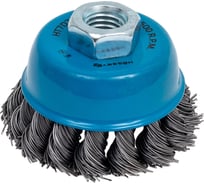 Корщетка чашечная (65 мм; М14; стальная плетенная проволока) Högert Technik HT7D734