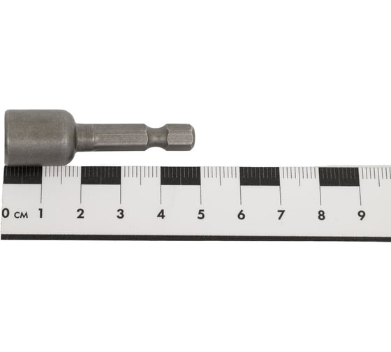 Насадка торцевая с магнитом (2 шт; 10 мм; 1/4"; CrV) HOEGERT TECHNIK HT1S458
