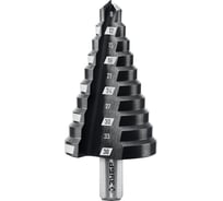 Сверло ступенчатое ЗУБР 9-36 мм, 10 ступеней 29665-9-36-10 29665-9-36-10_z01