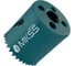 Коронка биметаллическая универсальная MKSS Toolbox HSS-Co 8% 44 мм BM-44 2