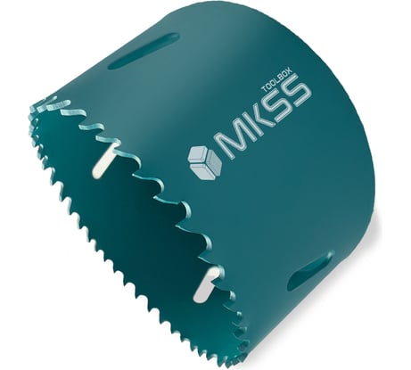 Коронка биметаллическая универсальная MKSS Toolbox HSS-Co 8% 78 мм BM-78
