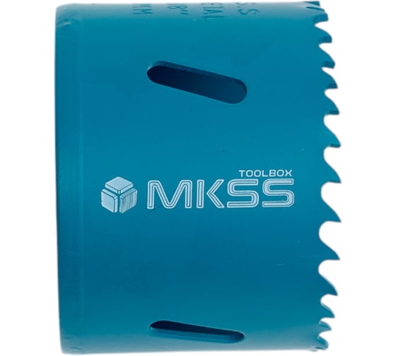 Коронка биметаллическая универсальная MKSS Toolbox HSS-Co 8% 60 мм BM-60 1