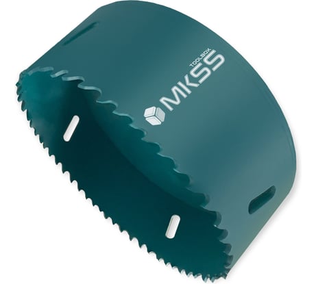 Коронка биметаллическая универсальная MKSS Toolbox HSS-Co 8% 114 мм BM-114