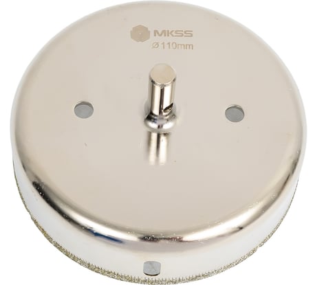 Коронка алмазная по керамике и стеклу с центрирующим сверлом MKSS Toolbox 110 мм KS-110