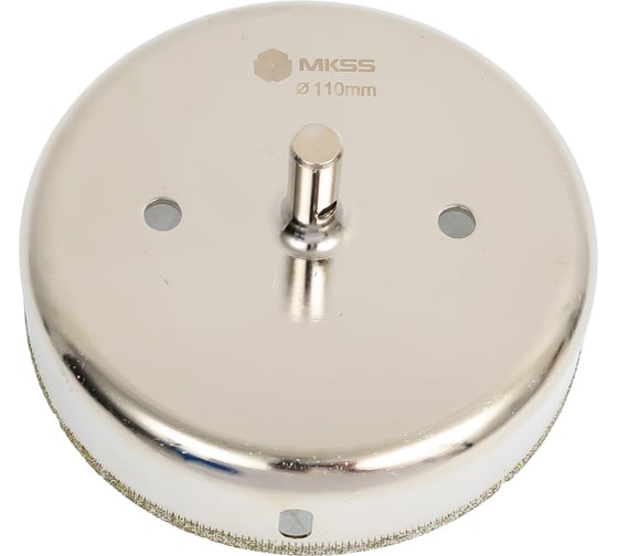 Коронка алмазная по керамике и стеклу с центрирующим сверлом MKSS Toolbox 110 мм KS-110 1