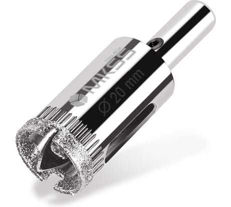 Коронка алмазная по керамике и стеклу с центрирующим сверлом MKSS Toolbox 20 мм KS-20